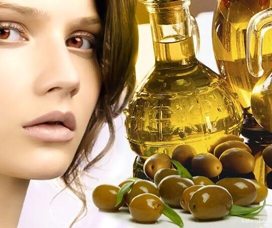 Aceite de oliva para mascarilla rejuvenecedora